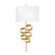 Tourmaline 2 Light 14 inch Vintage Gold Leaf ADA Wall Sconce Wall Light