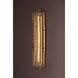 Carnelian LED 3.25 inch Vintage Brass ADA Wall Sconce Wall Light