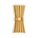 Moxy 2 Light 8 inch Gold Leaf ADA Wall Sconce Wall Light