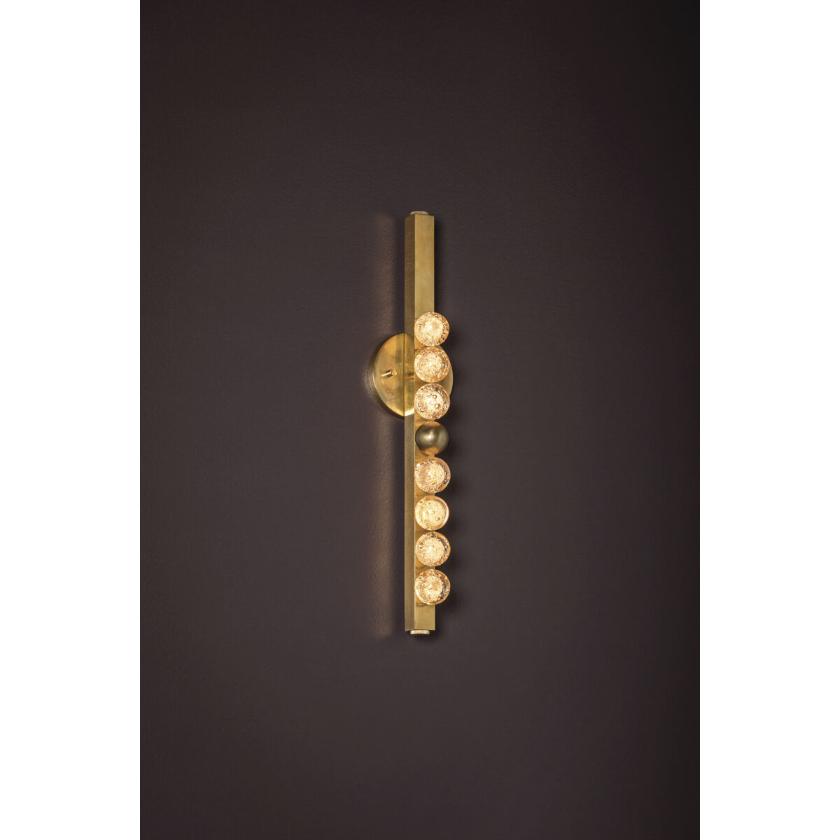 Annecy LED 4.75 inch Vintage Brass ADA Wall Sconce Wall Light