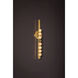 Annecy LED 4.75 inch Vintage Brass ADA Wall Sconce Wall Light