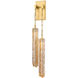 Malaga LED 6.25 inch Vintage Brass Wall Sconce Wall Light