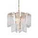 Piemonte 4 Light 23 inch Royal Gold Chandelier Ceiling Light 