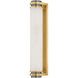 Sorrento LED 3 inch Vintage Brass/Vintage Pewter ADA Wall Sconce Wall Light