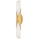 Camilla 2 Light 4.75 inch Vintage Polished Brass Wall Sconce Wall Light