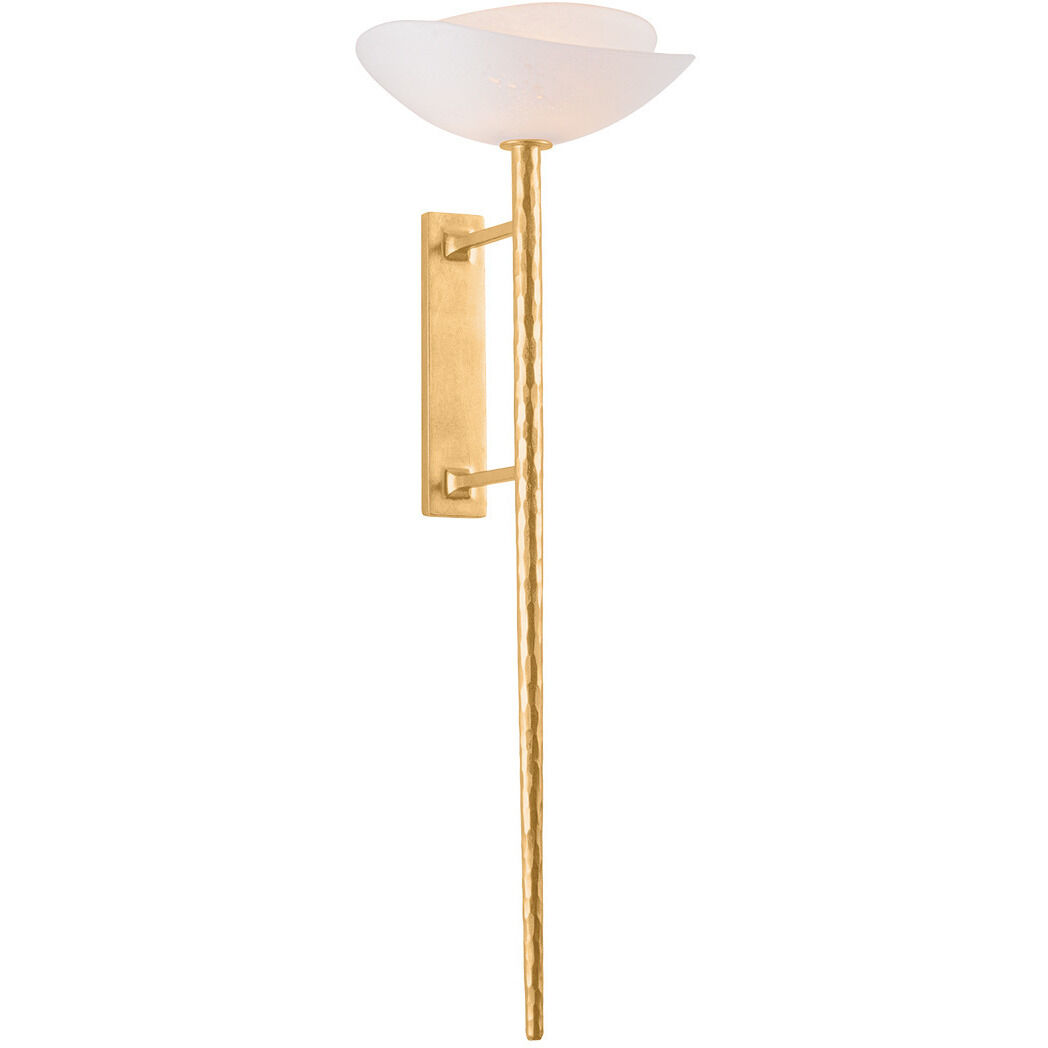 Coppa Wall Sconce Wall Light in Vintage Gold Leaf