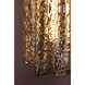 Carnelian LED 3.25 inch Vintage Brass ADA Wall Sconce Wall Light