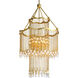 Kiara 12 Light 30 inch Gold Leaf Chandelier Ceiling Light