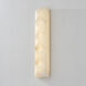 Gypsum LED 5 inch Vintage Brass ADA Wall Sconce Wall Light