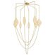 Positano 8 Light 54 inch Vintage Brass Chandelier Ceiling Light