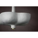 Rimini 3 Light 20 inch Gold Leaf Pendant Ceiling Light