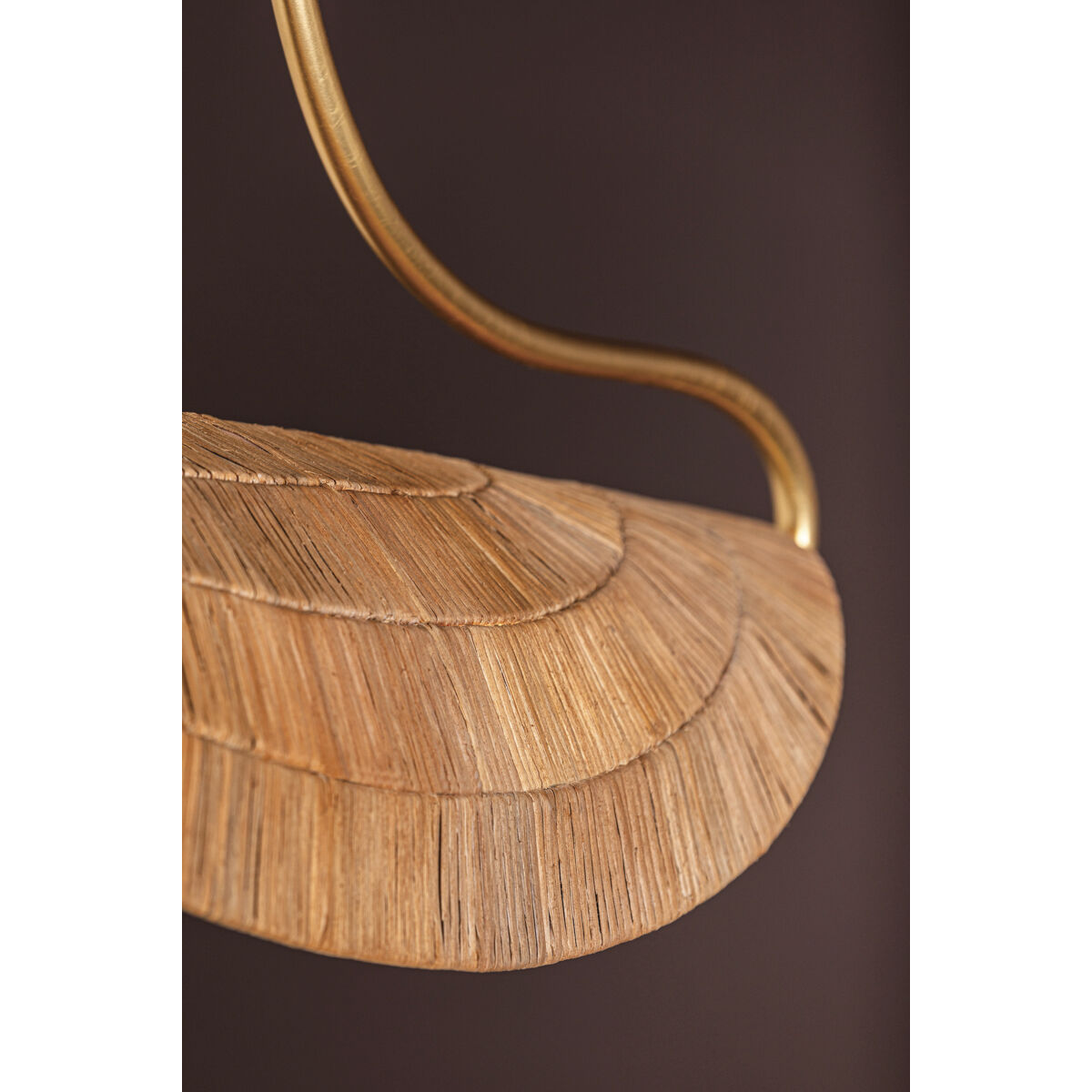 Medea 4 Light 40 inch Gold Leaf Linear Pendant Ceiling Light