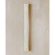 Millie LED 3 inch Vintage Brass Bath Bracket Wall Light