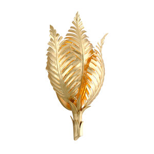Tropicale 1 Light 11 inch Gold Leaf Wall Sconce Wall Light