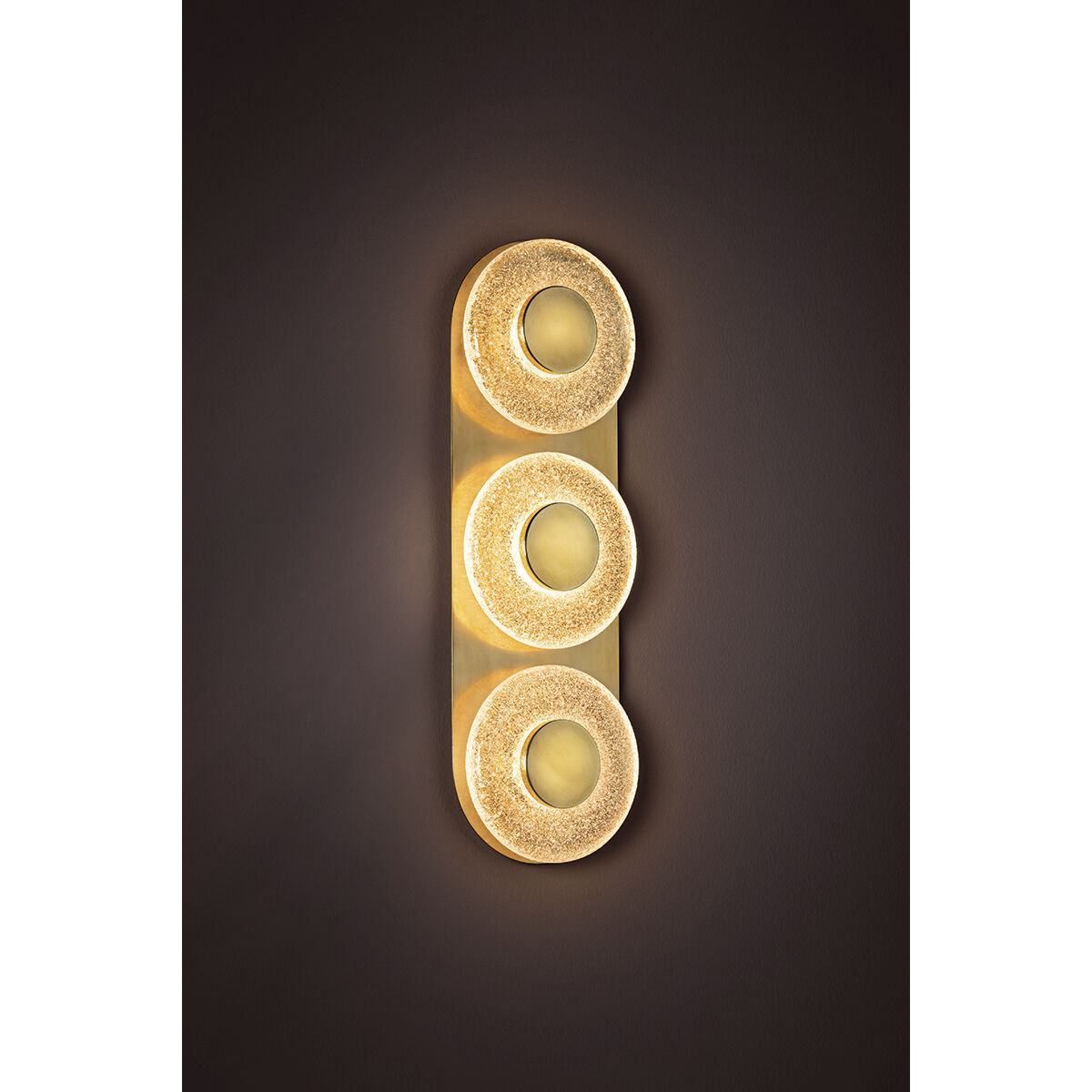 Pearl LED 6 inch Vintage Brass ADA Wall Sconce Wall Light