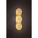 Pearl LED 6 inch Vintage Brass ADA Wall Sconce Wall Light