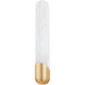 Rome LED 4.25 inch Vintage Brass ADA Wall Sconce Wall Light