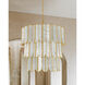 Cartagena 16 Light 31.5 inch Vintage Gold Leaf Chandelier Ceiling Light