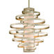 Vertigo 4 Light 30 inch Modern Silver Pendant Ceiling Light