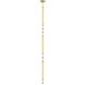 Parigi 3 Light 2.75 inch Vintage Brass Pendant Ceiling Light