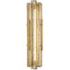 Carnelian LED 3.25 inch Vintage Brass ADA Wall Sconce Wall Light