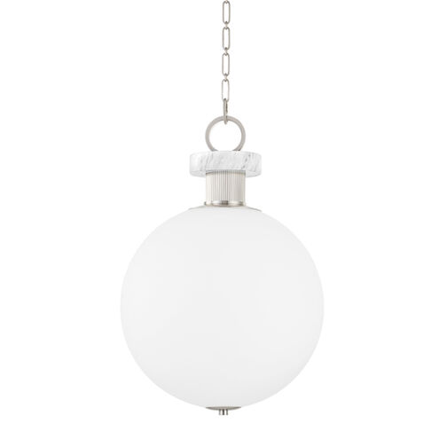 Haru 1 Light 18 inch Burnished Nickel Pendant Ceiling Light