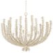 Pedrillo 8 Light 44 inch Cream Plaster Chandelier Ceiling Light