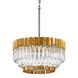 Charisma 20 inch Gold Leaf Pendant Ceiling Light in 12.25