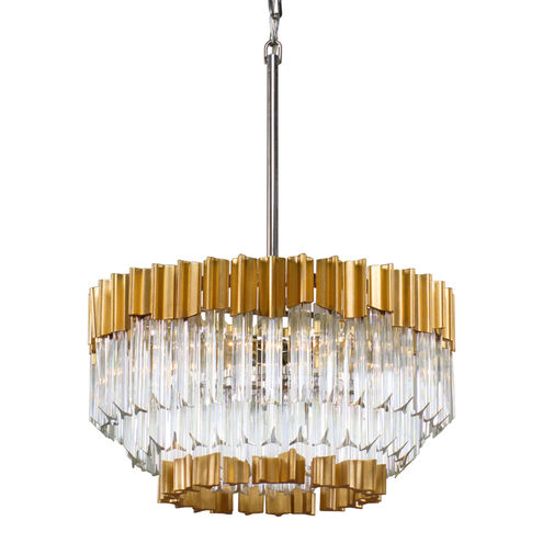 Charisma 20 inch Gold Leaf Pendant Ceiling Light in 12.25