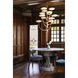 Pluro 12 Light 34 inch Vintage Gold Leaf Chandelier Ceiling Light