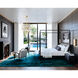 Tanzanite LED 6 inch Vintage Brass ADA Wall Sconce Wall Light