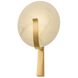 Thira 1 Light 9.75 inch Vintage Gold Leaf ADA Wall Sconce Wall Light