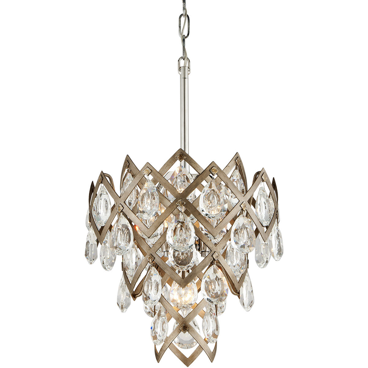 Tiara 15 inch Vienna Bronze Pendant Ceiling Light