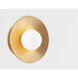Emerald 1 Light Vintage Gold Leaf Wall Sconce Wall Light
