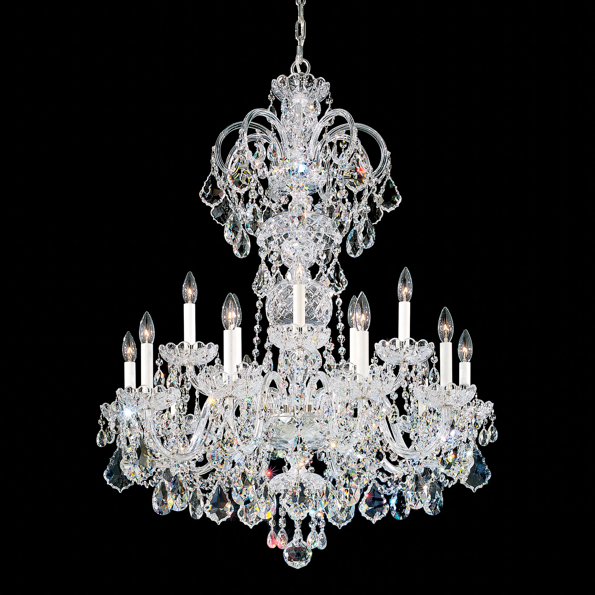 Olde World 15 Light 0.00 inch Chandelier