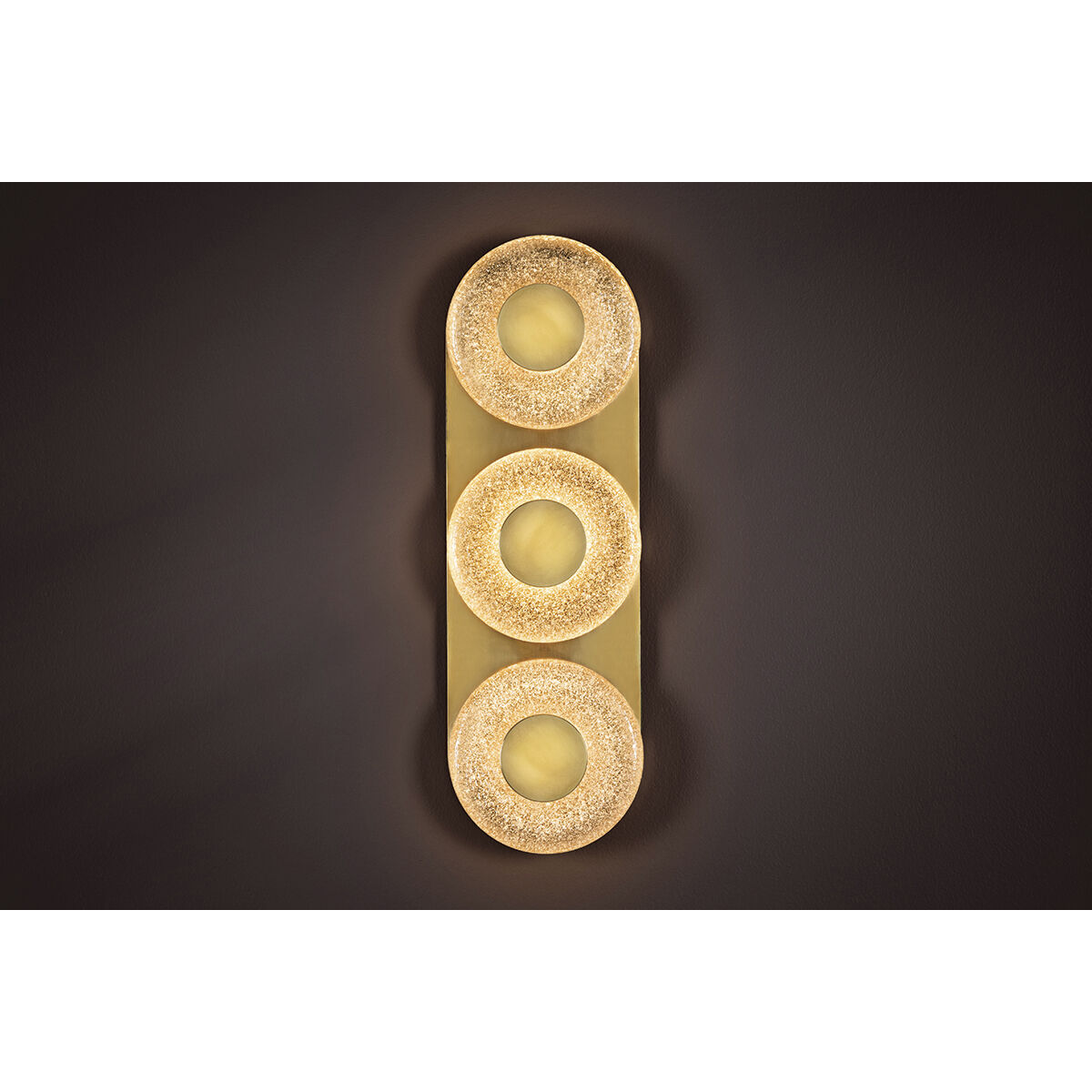 Pearl LED 6 inch Vintage Brass ADA Wall Sconce Wall Light