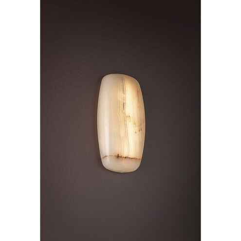 Azzurra LED 7.75 inch Vintage Brass ADA Wall Sconce Wall Light