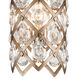 Tiara 9 inch Vienna Bronze Mini Pendant Ceiling Light