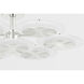 Topaz LED 38 inch Polished Nickel Chandelier Ceiling Light