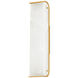 Hera LED 4.25 inch Vintage Brass ADA Wall Sconce Wall Light