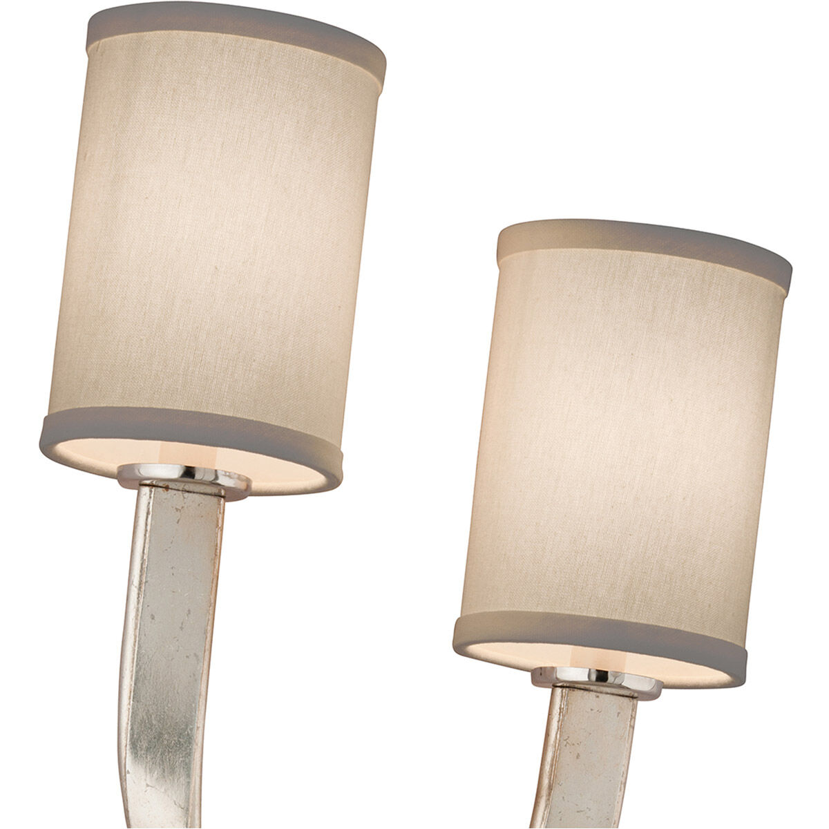 Roxy 2 Light 12 inch Modern Silver Wall Sconce Left Wall Light