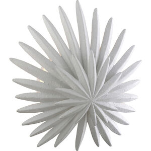 Savvy 1 Light 12.25 inch Gesso White Wall Sconce Wall Light