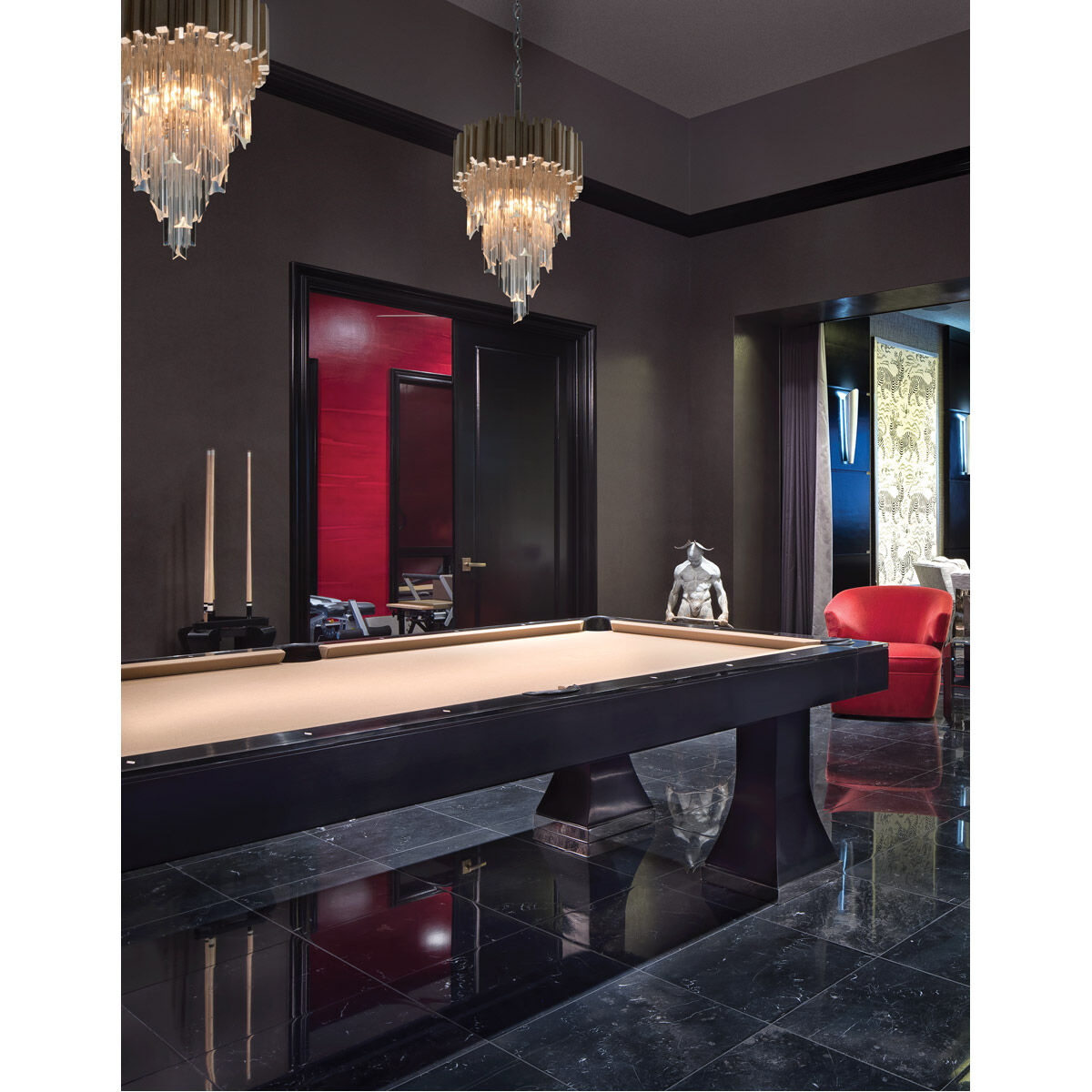 Mystique 12 inch Modern Silver Leaf Pendant Ceiling Light