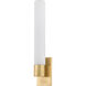 Balerma LED 4.75 inch Vintage Brass ADA Wall Sconce Wall Light