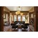 Hoshi 3 Light 44 inch Vintage Brass Chandelier Ceiling Light
