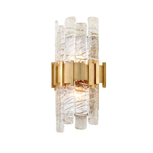 Ciro 2 Light 8.5 inch Gold ADA Sconce Wall Light