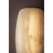 Azzurra LED 7.75 inch Vintage Brass ADA Wall Sconce Wall Light
