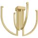 Frankfurt 4 Light 24.25 inch Vintage Brass Chandelier Ceiling Light