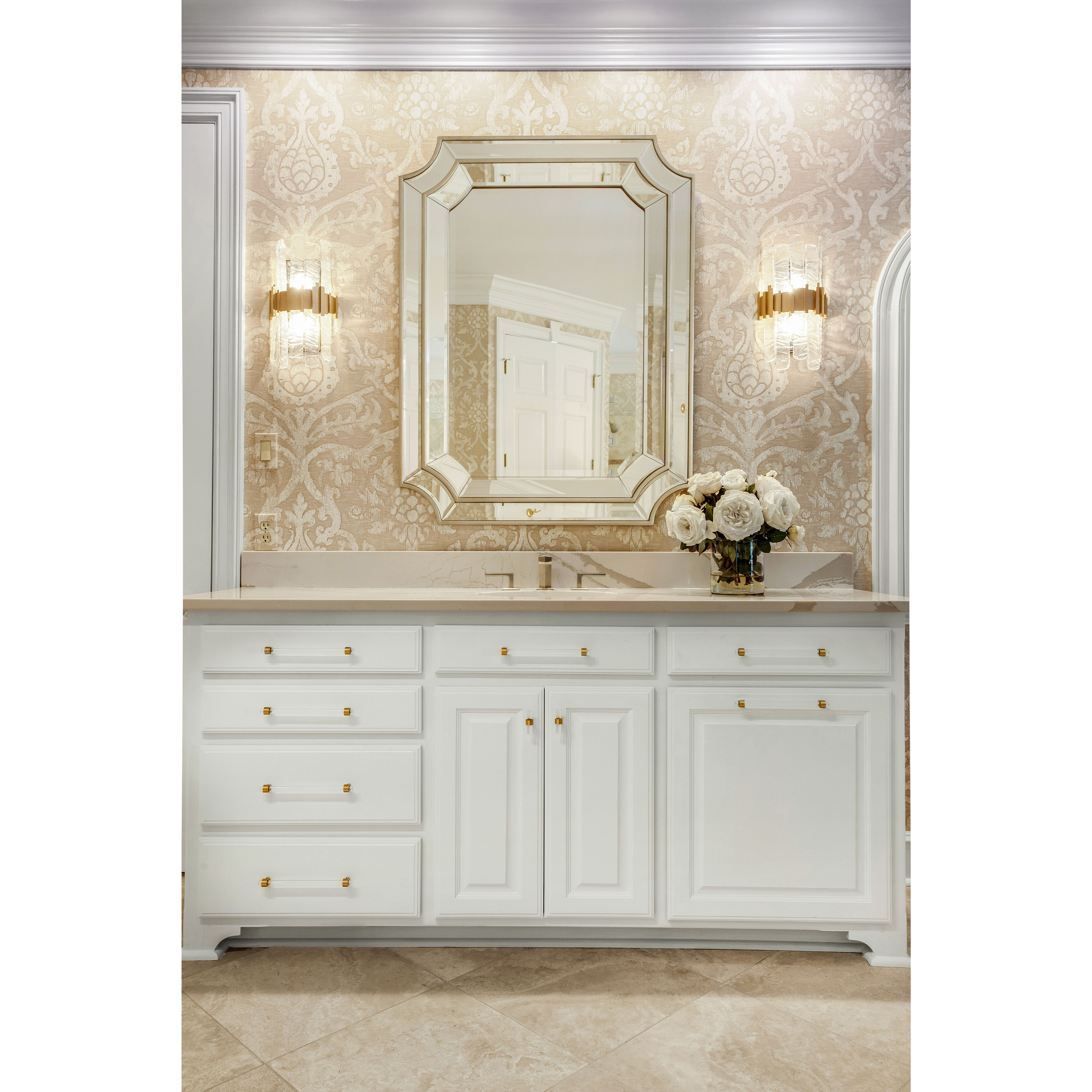 Ciro 2 Light 8.5 inch Gold ADA Sconce Wall Light