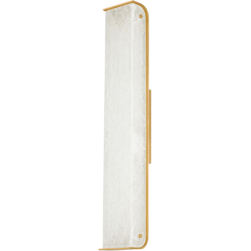 Hera LED 4.25 inch Vintage Brass ADA Wall Sconce Wall Light